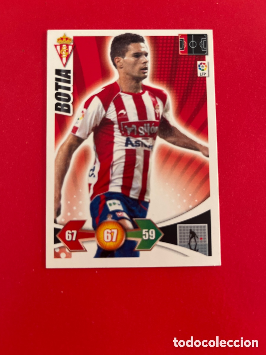 Football Stickers: BOTIA SPORTING DE GIJON 240 ADRENALYN 2009 2010 PANINI XL 09 10 CROMOS CARTA FUTBOL