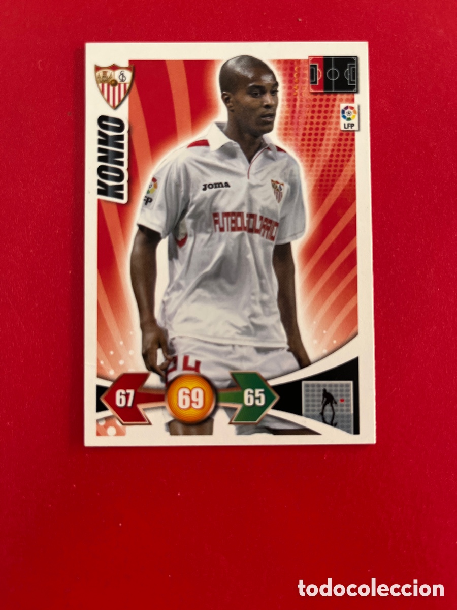 Football Stickers: KONKO SEVILLA 219 ADRENALYN 2009 2010 PANINI XL 09 10 CROMOS CARTA FUTBOL
