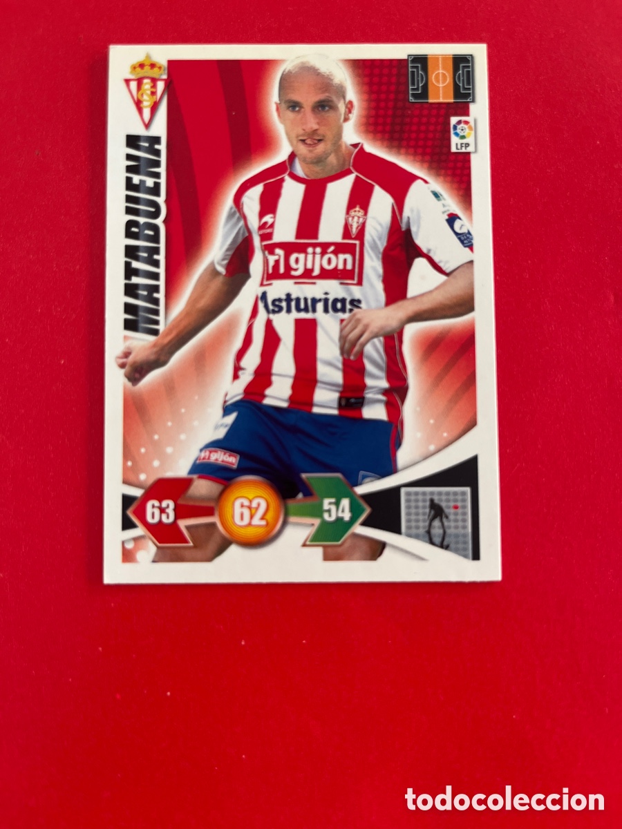 Cromos de F&uacute;tbol: MATABUENA SPORTING DE GIJON 244 ADRENALYN 2009 2010 PANINI XL 09 10 CROMOS CARTA FUTBOL