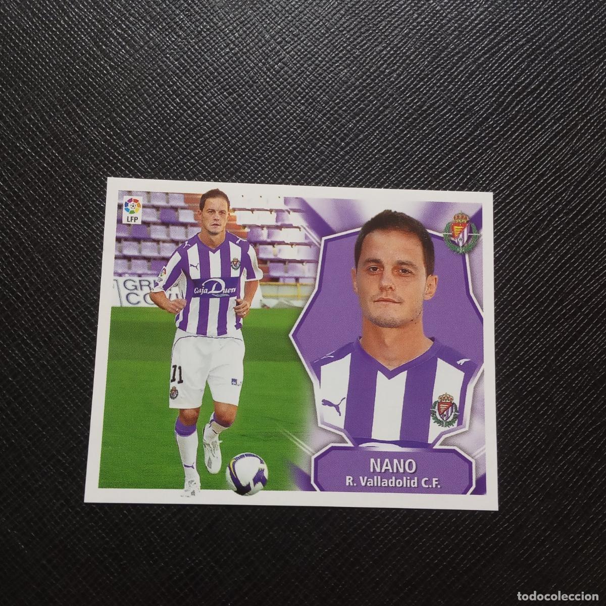 Football Stickers: NANO VALLADOLID ESTE 2008 2009 CROMO FUTBOL LIGA 08 09 - SIN PEGAR - A201 PG32 FICHAJE 58
