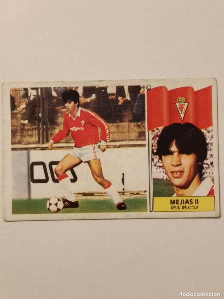 Fu&szlig;ball-Sticker: MEJIAS II (COLOCA) REAL MURCIA LIGA 86/87 ESTE