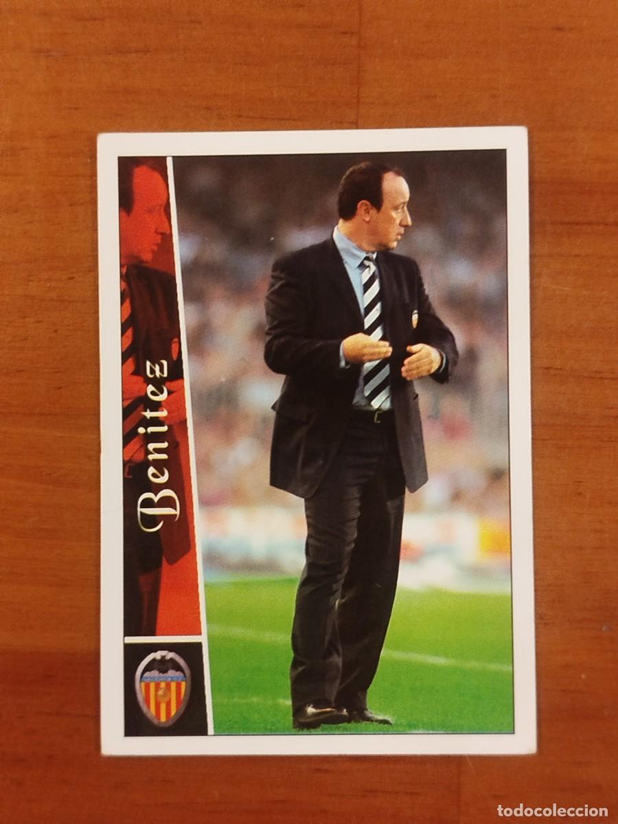Cromos de f&uacute;tbol: 3. Rafa Benitez (Valencia) - Las Fichas de la Liga 2003 (Mundicromo)