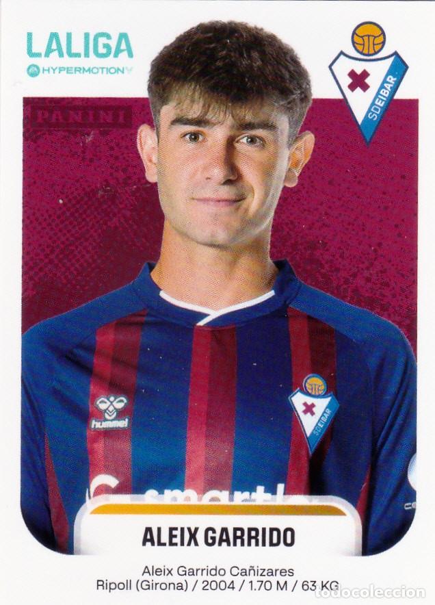 Fu&szlig;ball-Sticker: LA LIGA HYPERMOTION 2025-26 * ALEIX GARRIDO DEL EIBAR N&ordm; 202B * NUEVO (A-15)