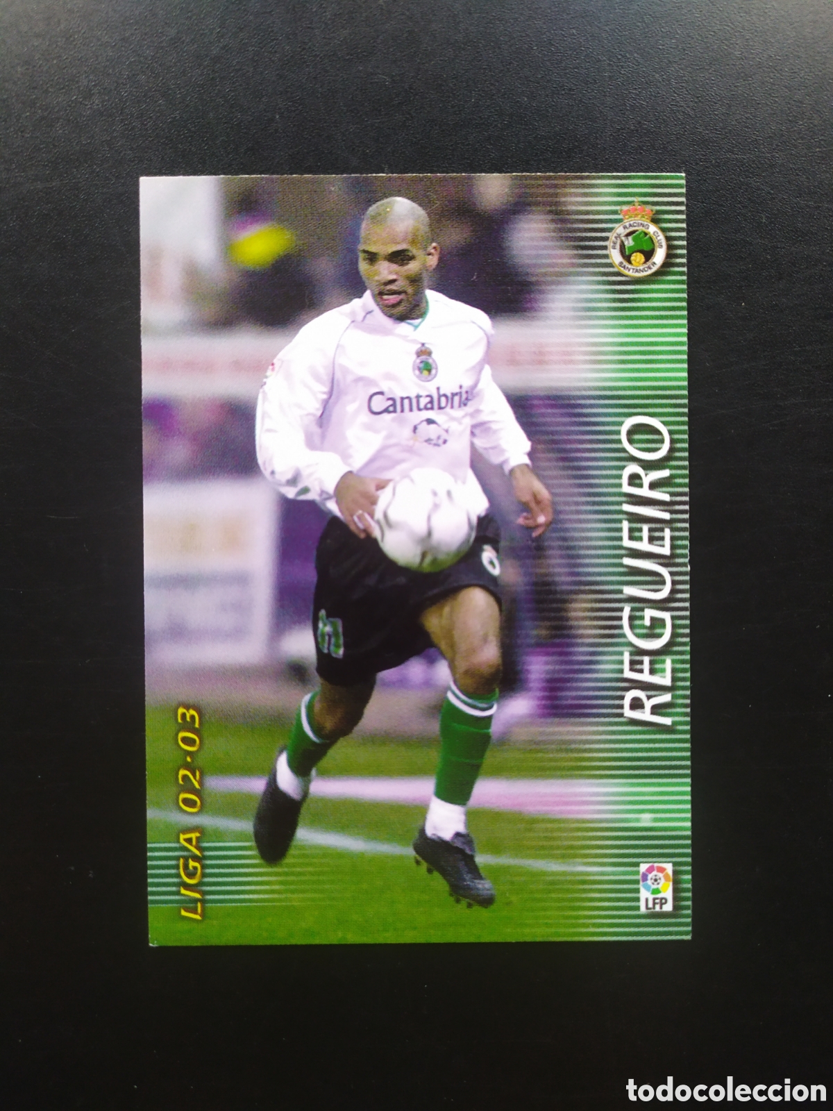 Fu&szlig;ball-Sticker: Megafichas 2002 2003 Panini Regueiro n&deg; 232 Racing Santander megacracks