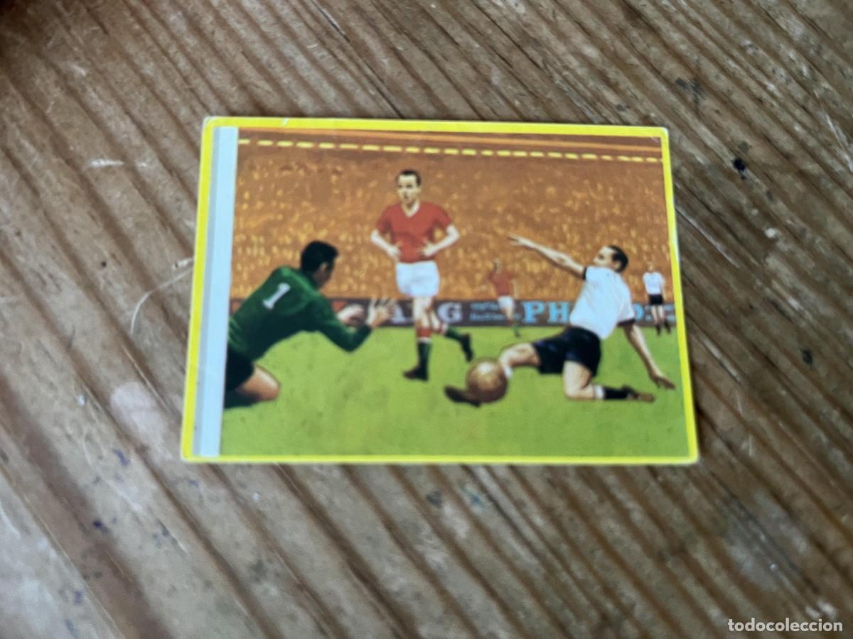 Cromos de F&uacute;tbol: R31107 CROMO SIN PEGAR NUNCA PEGADO FUTBOL EN ACCION MUNDIAL ESPA&Ntilde;A 1982 DANONE 30 HUNGRIA ALEMANIA