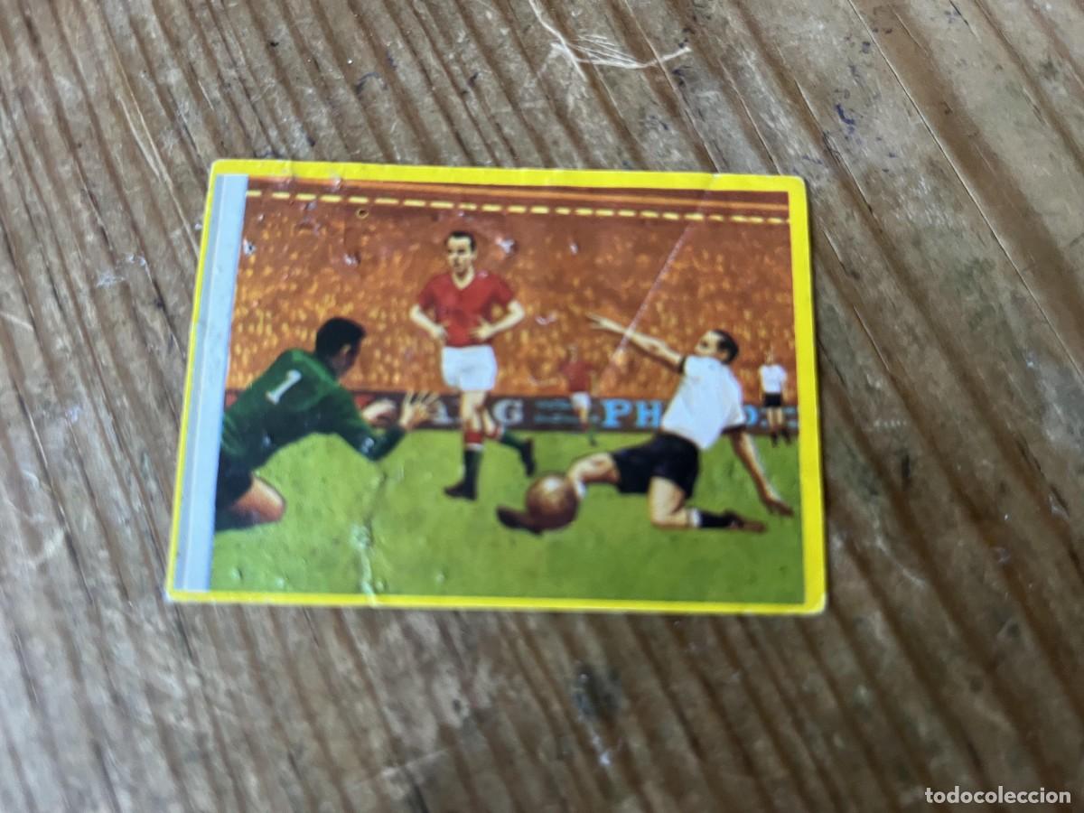 Cromos de F&uacute;tbol: R31107 CROMO SIN PEGAR NUNCA PEGADO FUTBOL EN ACCION MUNDIAL ESPA&Ntilde;A 1982 DANONE 30 HUNGRIA ALEMANIA