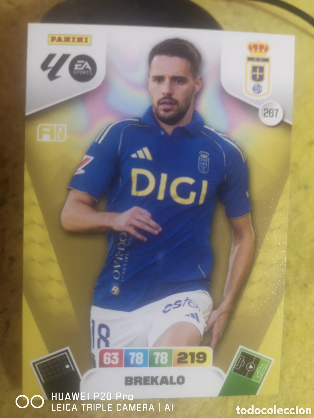 Cromos de Futebol: ADRENALYN XL 2025 - 26 / 25 - 26 - BREKALO 267 - OVIEDO