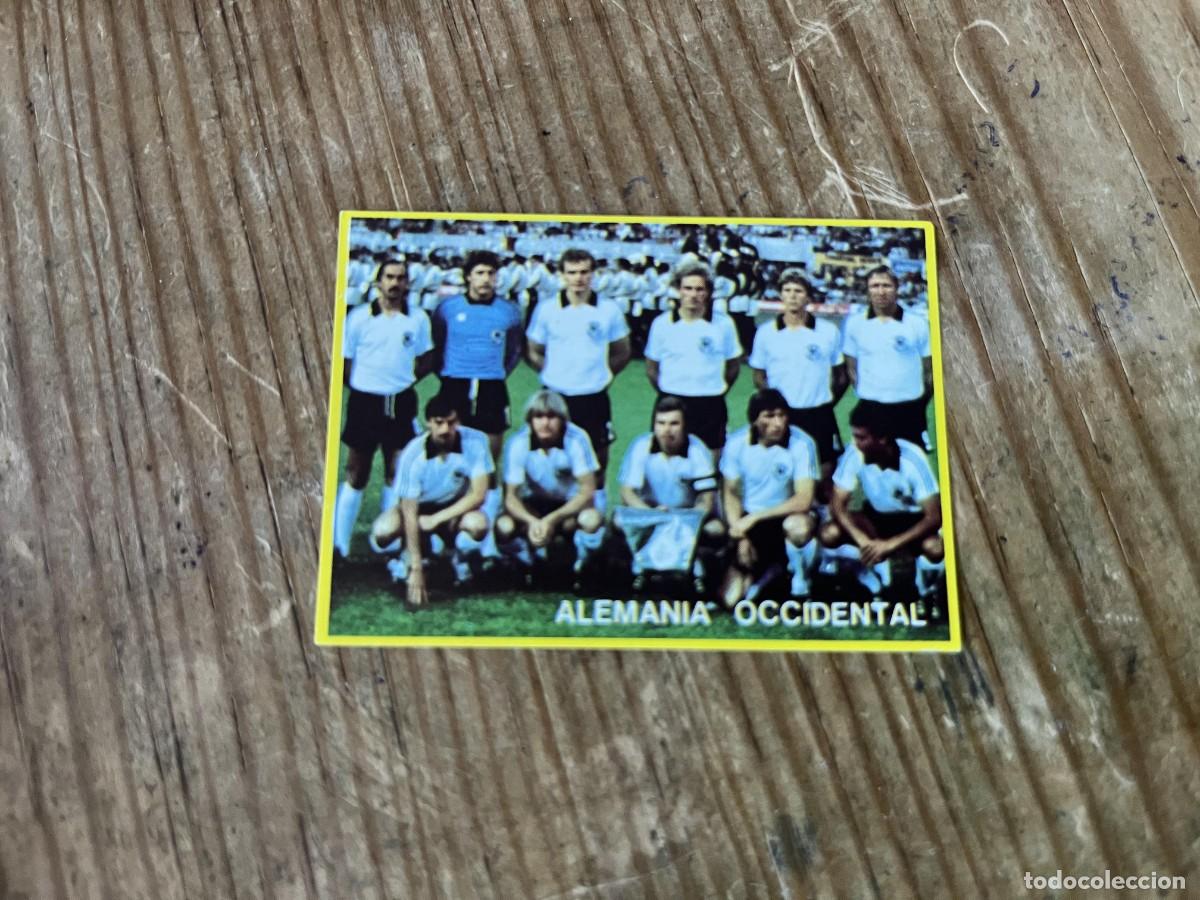 Cromos de F&uacute;tbol: R31107 CROMO SIN PEGAR NUNCA PEGADO FUTBOL EN ACCION MUNDIAL ESPA&Ntilde;A 1982 DANONE # 37 ALEMANIA