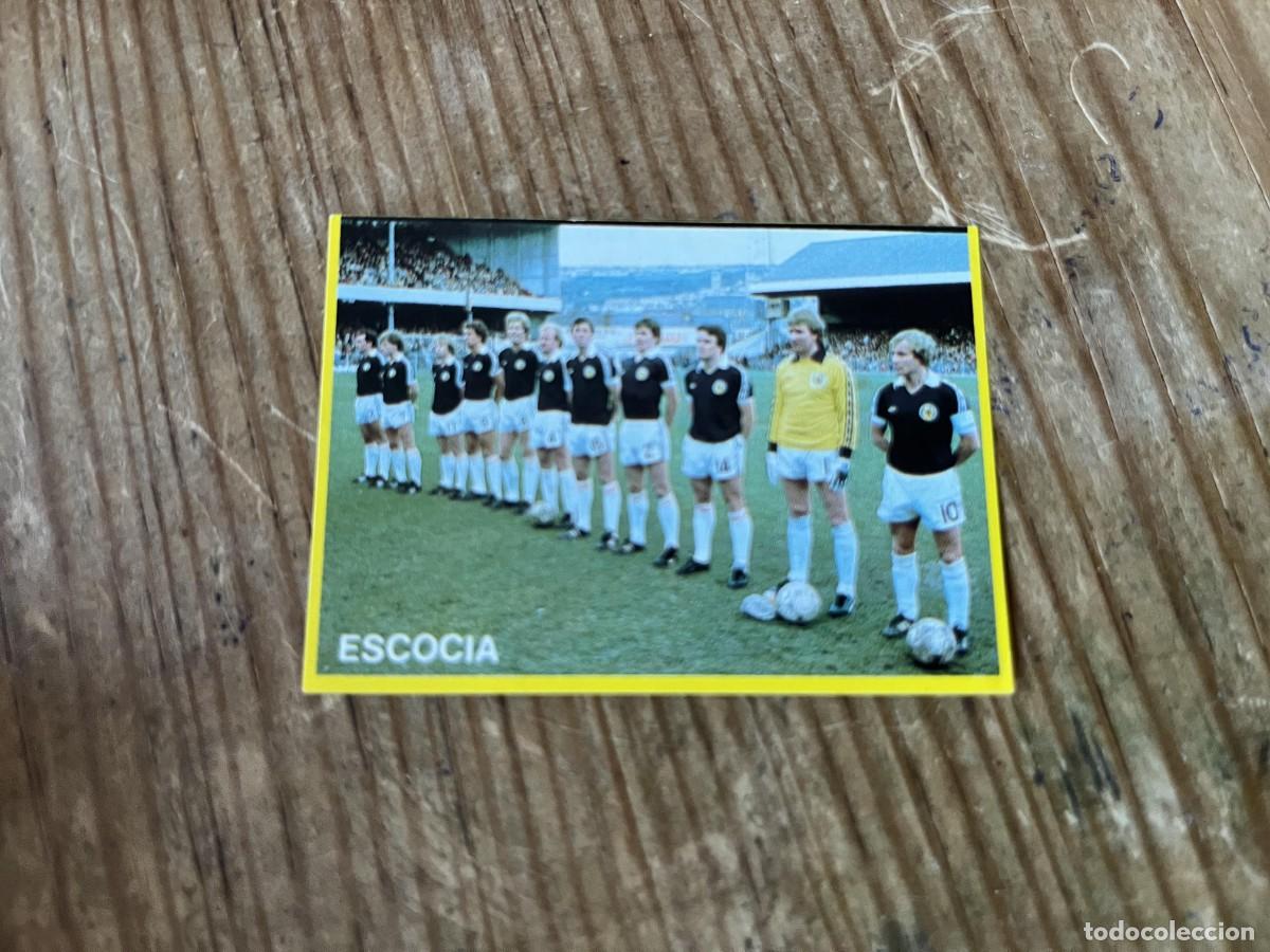 Cromos de F&uacute;tbol: R31107 CROMO SIN PEGAR NUNCA PEGADO FUTBOL EN ACCION MUNDIAL ESPA&Ntilde;A 1982 DANONE # 40 ESCOCIA