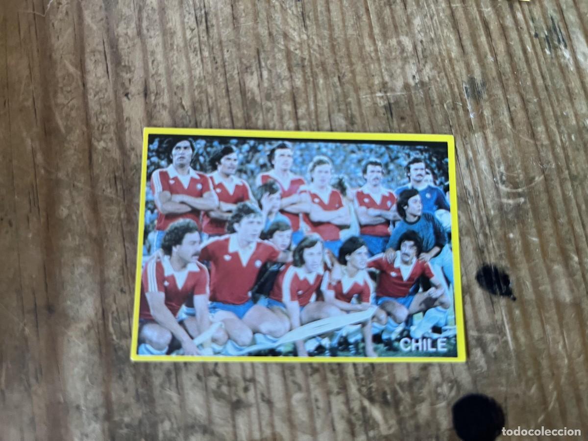 Cromos de F&uacute;tbol: R31107 CROMO SIN PEGAR NUNCA PEGADO FUTBOL EN ACCION MUNDIAL ESPA&Ntilde;A 1982 DANONE # 46 CHILE
