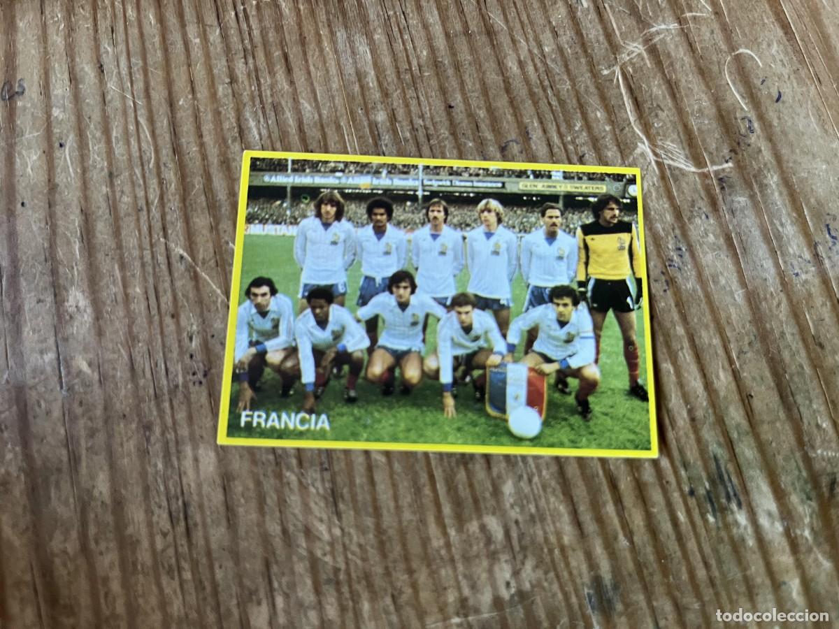 Cromos de F&uacute;tbol: R31107 CROMO SIN PEGAR NUNCA PEGADO FUTBOL EN ACCION MUNDIAL ESPA&Ntilde;A 1982 DANONE # 52 FRANCIA