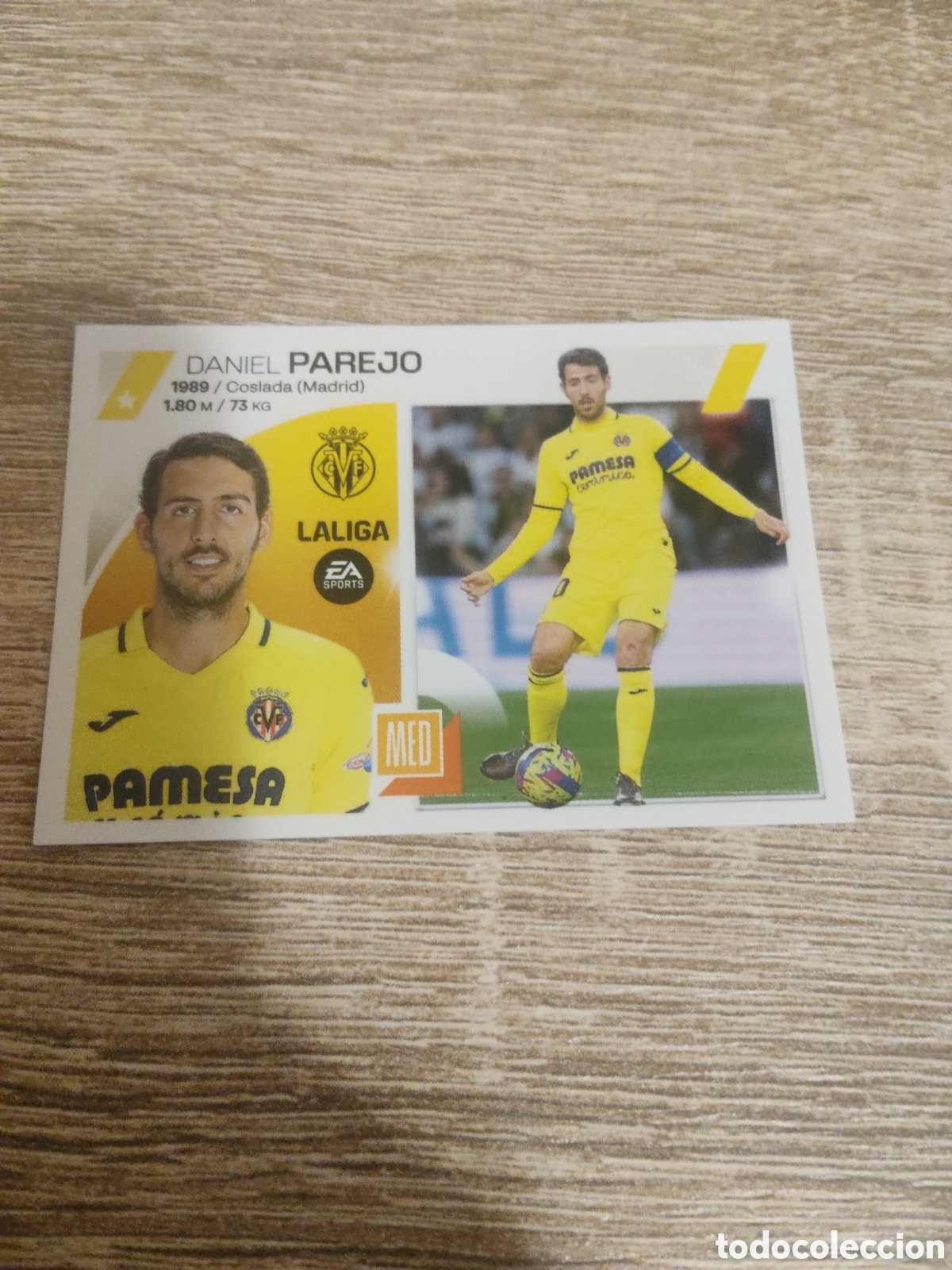 Cromos de f&uacute;tbol: Parejo Villarreal liga 2023 2024 23 24 ediciones este