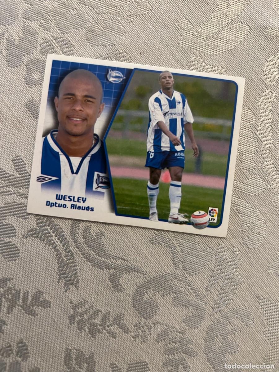 Fu&szlig;ball-Sticker: WESLEY ALAVES COLOCA SIN PEGAR LIGA ESTE 2005/06 05 06