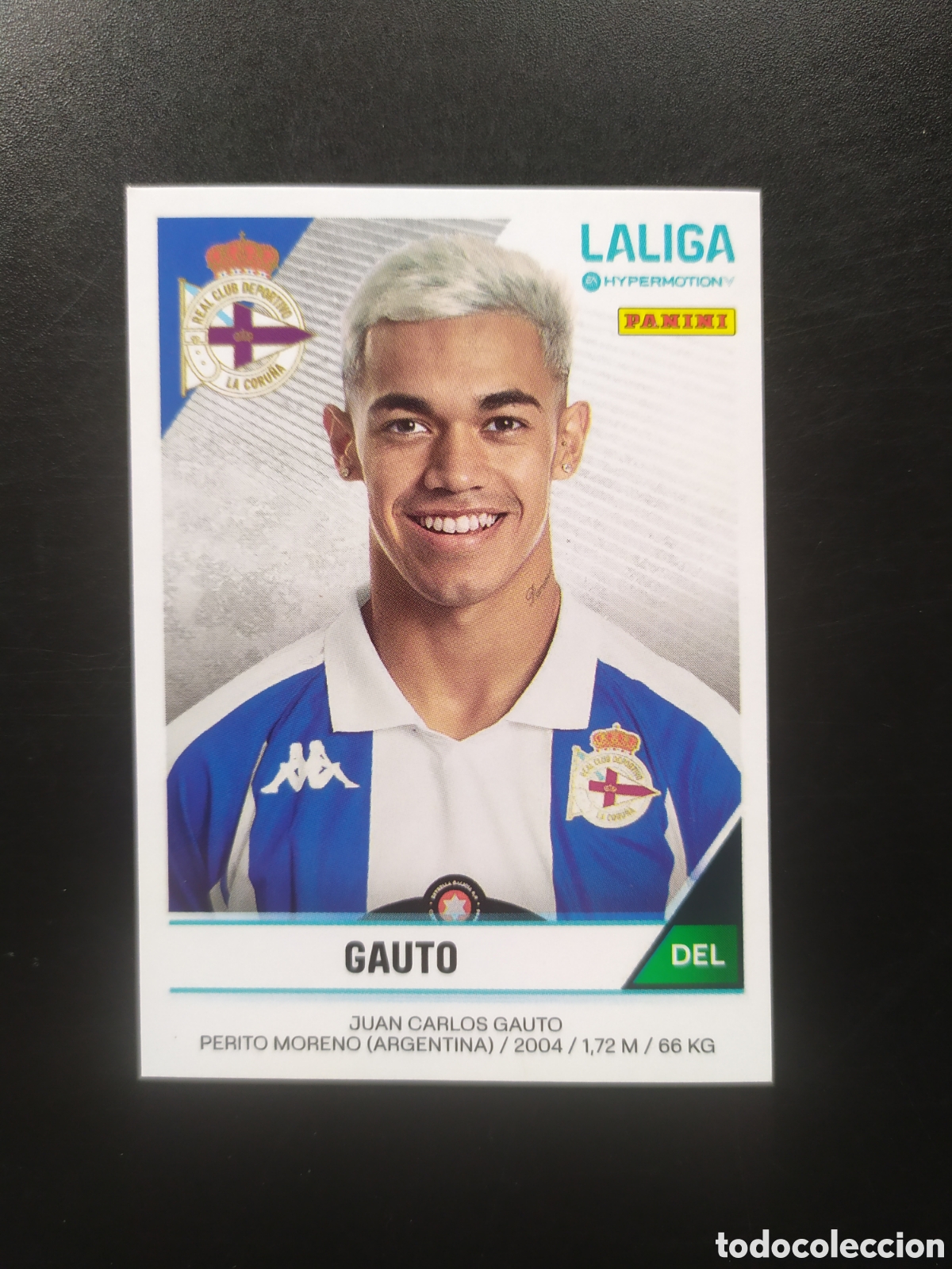 Cromos de F&uacute;tbol: Liga Hypermotion 2024 2025 24 25 panini Gauto n&deg; 152B 152 B Deportivo Coru&ntilde;a