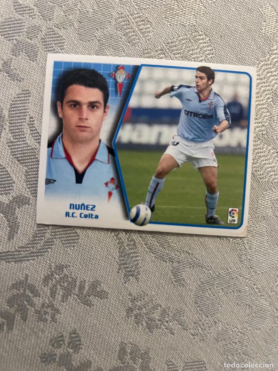 Fu&szlig;ball-Sticker: NU&Ntilde;EZ CELTA COLOCA SIN PEGAR LIGA ESTE 2005-06