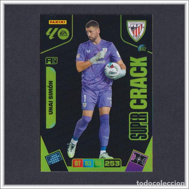 Football Stickers: ADRENALYN XL 2025 2026 25 26 PANINI UNAI SIM&Oacute;N 442 SUPER CRACK ATHLETIC BILBAO LIGA COLECCI&Oacute;N ALBUM