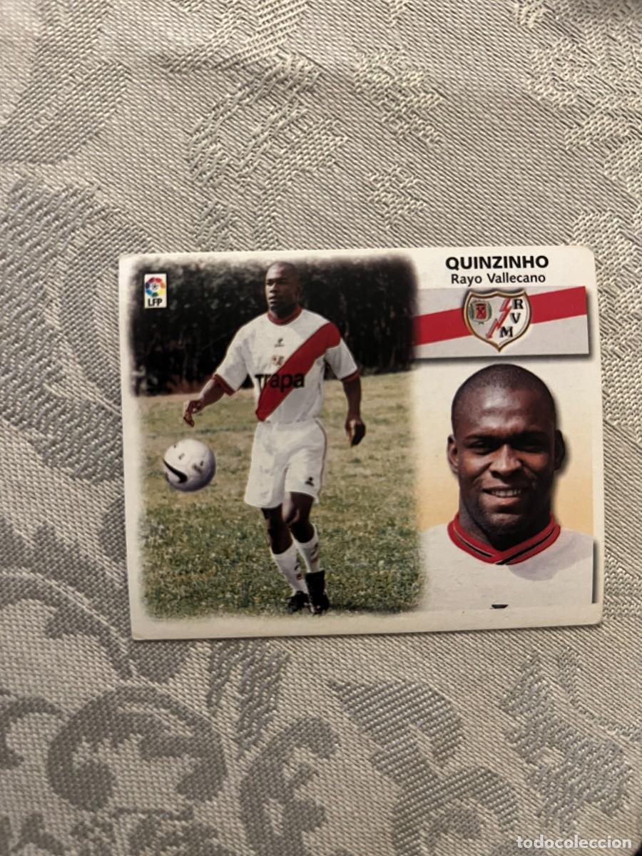 Figurine di Calcio: QUINZINHO RAYO VALLECANO COLOCA SIN PEGAR LIGA ESTE 1999 2000 99 00