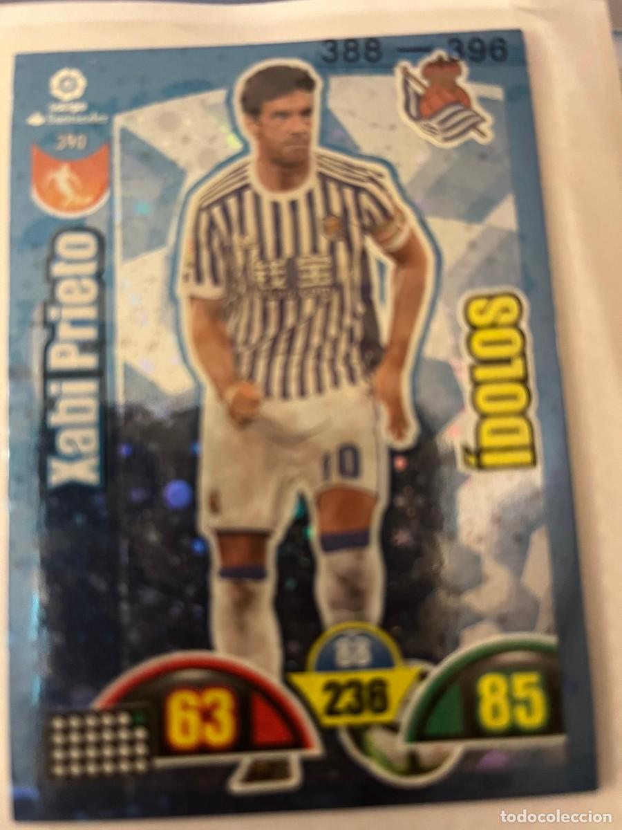 Cromos de Futebol: &Iacute;DOLOS N&ordm; 390 XABI PRIETO LIGA 2017 2018