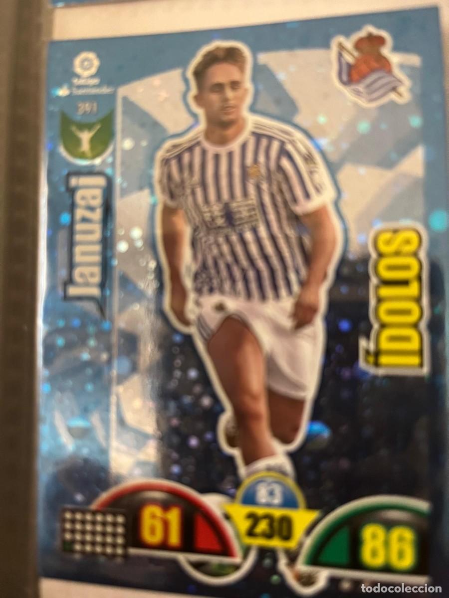 Cromos de f&uacute;tbol: &Iacute;DOLOS N&ordm; 391 JANUZAJ LIGA 2017 2018