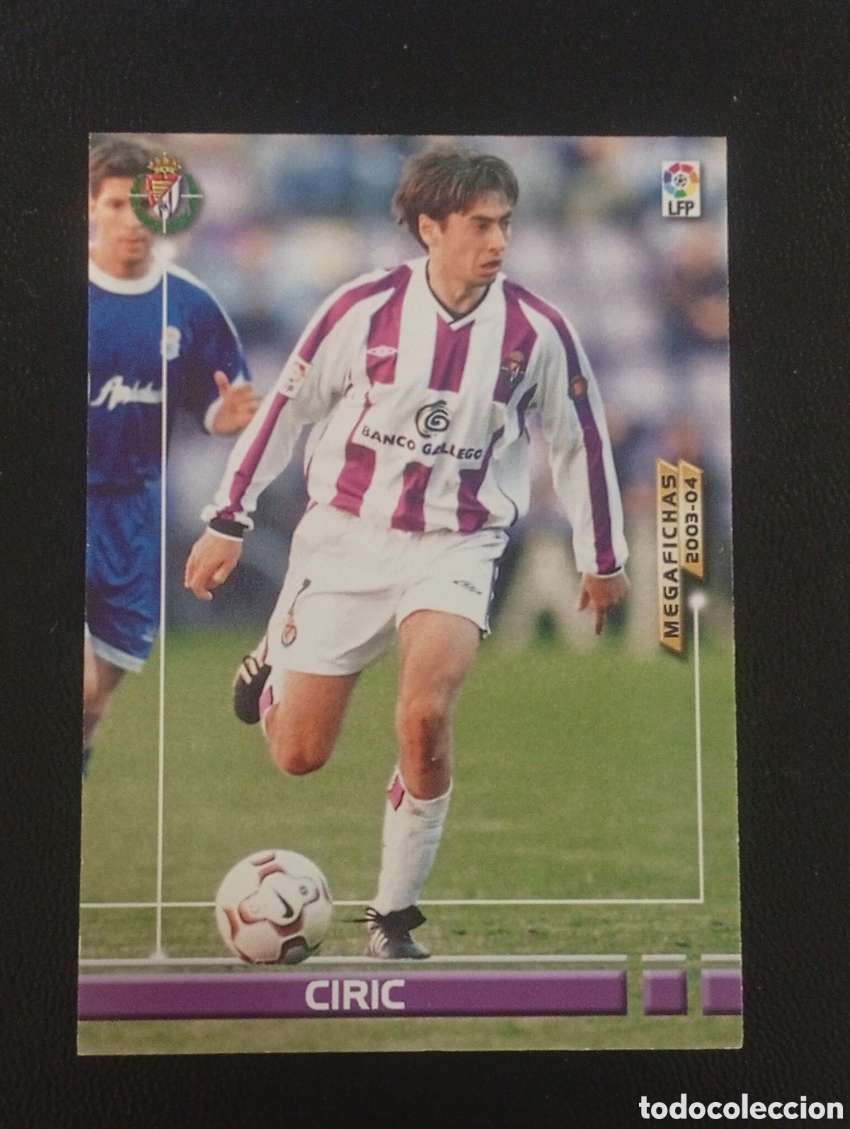 Fu&szlig;ball-Sticker: 322 CIRIC VALLADOLID 2003 2004 03 04 3 4 MEGAFICHAS MEGA FICHAS MEGACRACKS PANINI CROMOS CARDS TCG