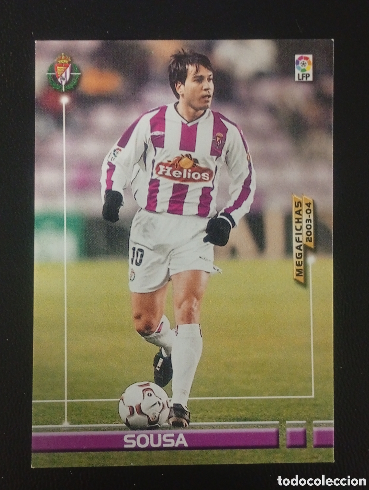 Figurine di Calcio: 317 SOUSA VALLADOLID 2003 2004 03 04 3 4 MEGAFICHAS MEGA FICHAS MEGACRACKS PANINI CROMOS CARDS TCG