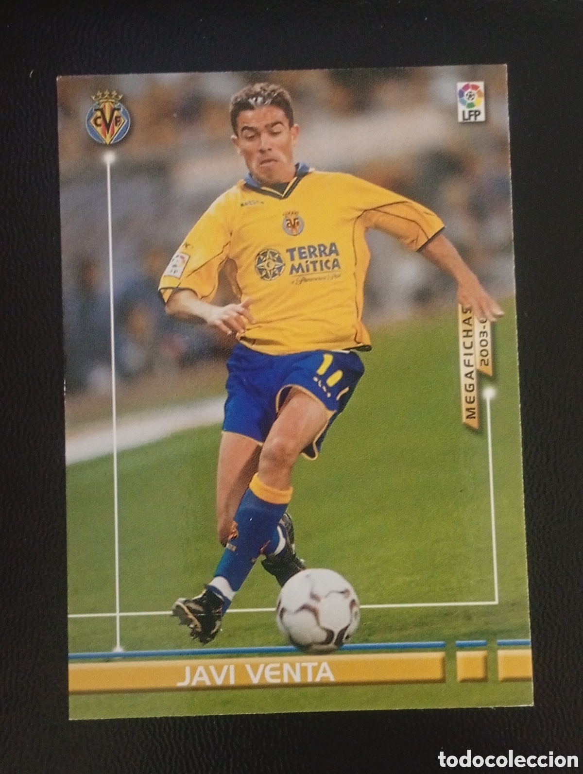 Fu&szlig;ball-Sticker: 328 JAVI VENTA VILLARREAL 2003 2004 03 04 3 4 MEGAFICHAS MEGA FICHAS MEGACRACKS PANINI CROMOS CARD