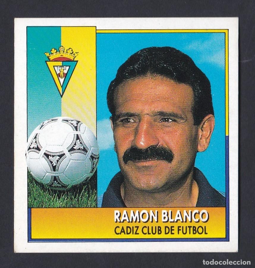 Cromos de f&uacute;tbol: ESTE 92 93 1992 1993. CADIZ C.F. RAMON BLANCO. CROMO EN EXCELENTE ESTADO.