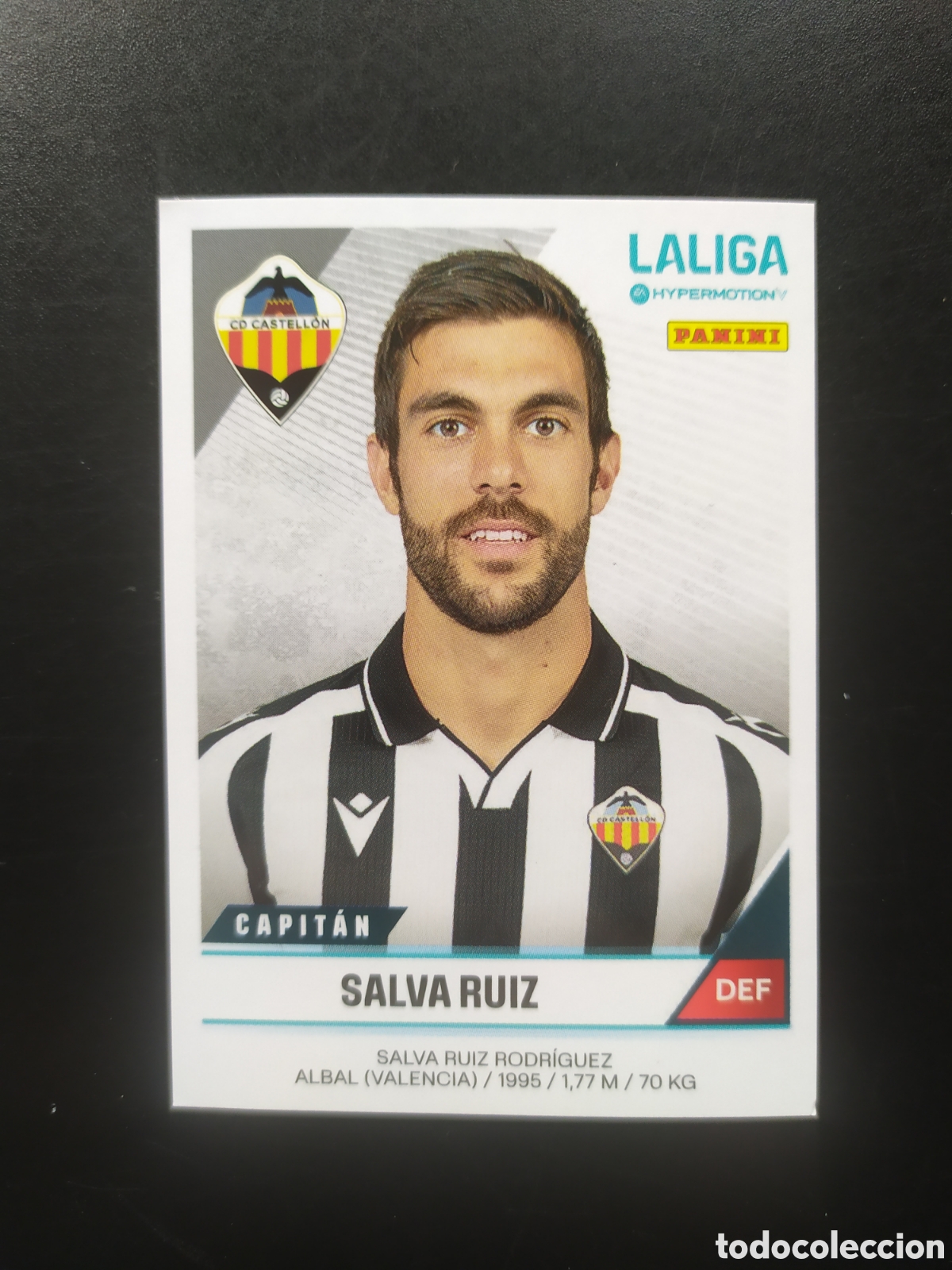 Fu&szlig;ball-Sticker: Liga Hypermotion 2024 2025 24 25 panini Salva Ruiz n&deg; 105B 105 B Castell&oacute;n