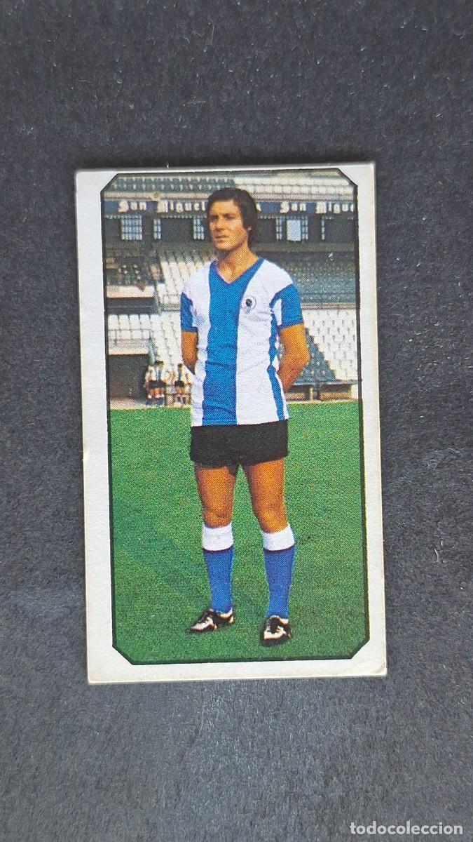 Fu&szlig;ball-Sticker: L3 FERRER DIAZ HERCULES C. F. LIGA ESTE 1977 1978 77 78 DESPEGADO RECUPERADO