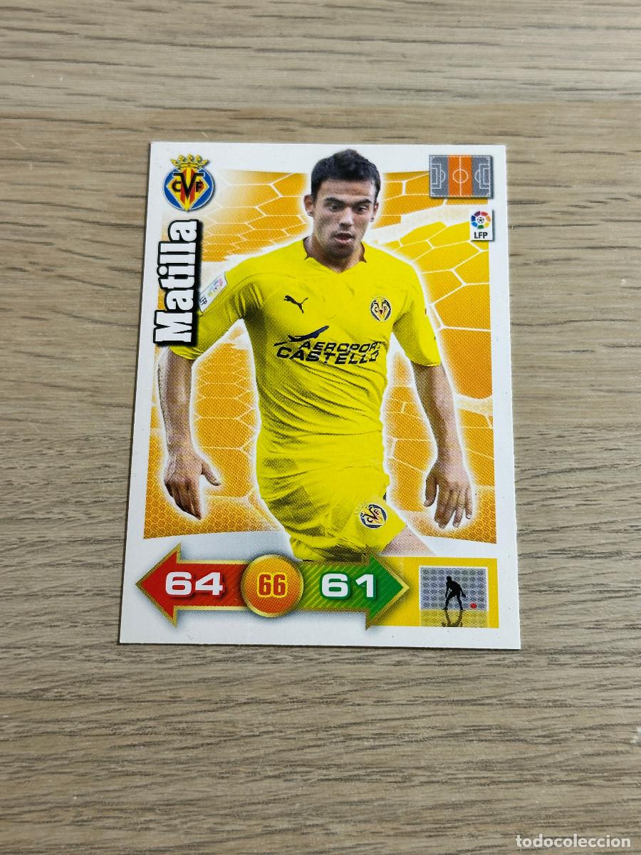 Cromos de F&uacute;tbol: MATILLA VILLARREAL ADRENALYN XL 2010 2011 / 10 11 PANINI