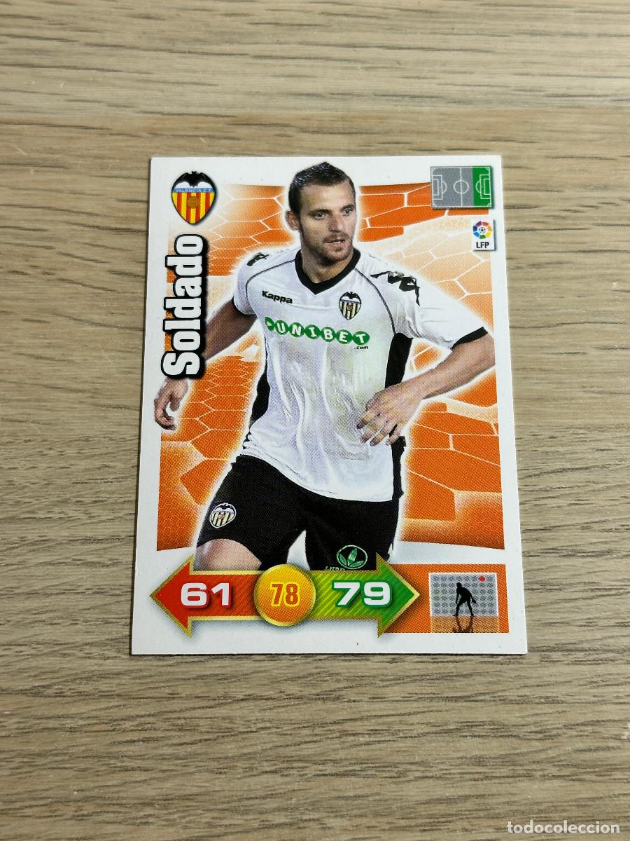 Cromos de f&uacute;tbol: SOLDADO VALENCIA ADRENALYN XL 2010 2011 / 10 11 PANINI