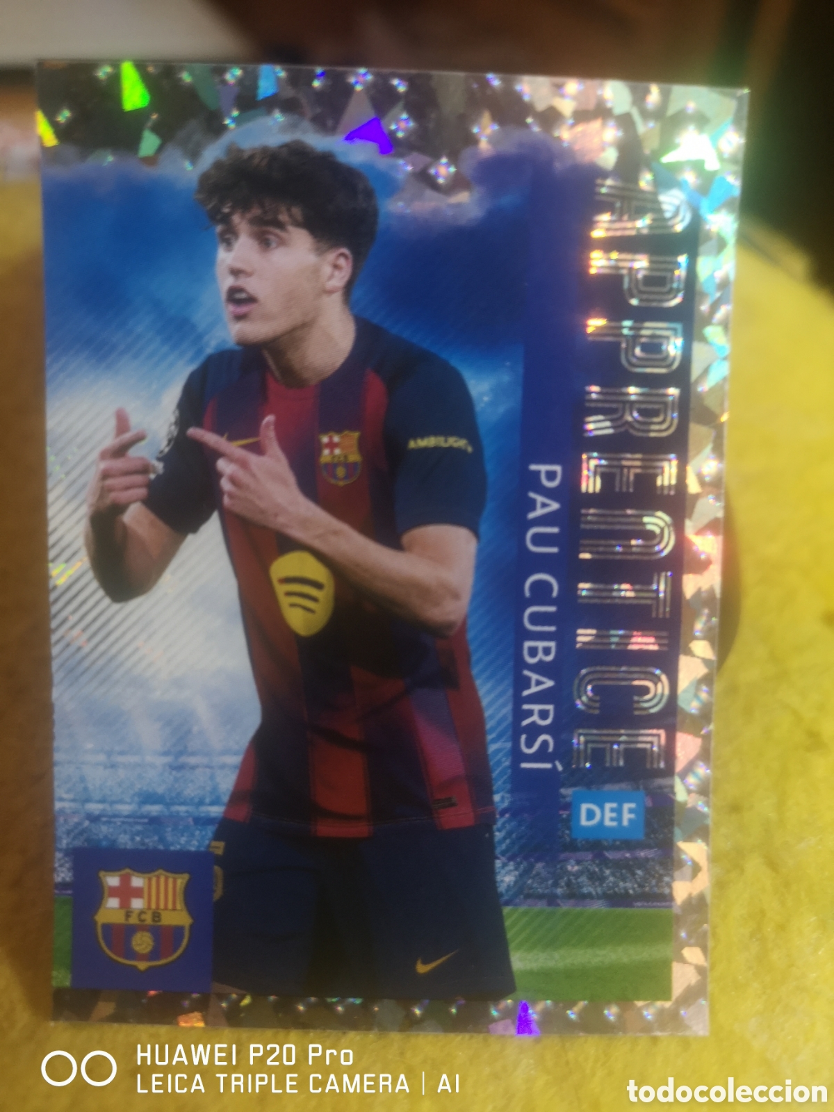 Cromos de f&uacute;tbol: STICKER CHAMPIONS LEAGUE 2025/26 APPRENTICE 189 - PAU CUBARSI - BARCELONA