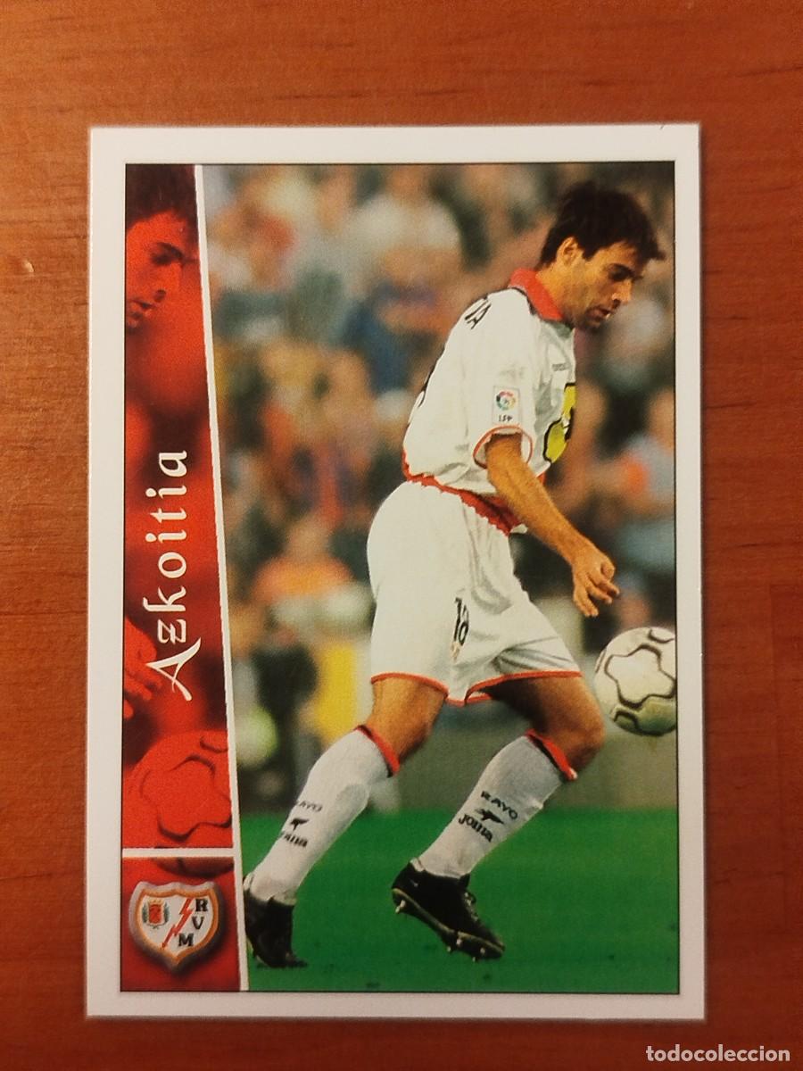 Figurine di Calcio: 282. Azkoitia (Rayo Vallecano) - Las Fichas de la Liga 2003 (Mundicromo)