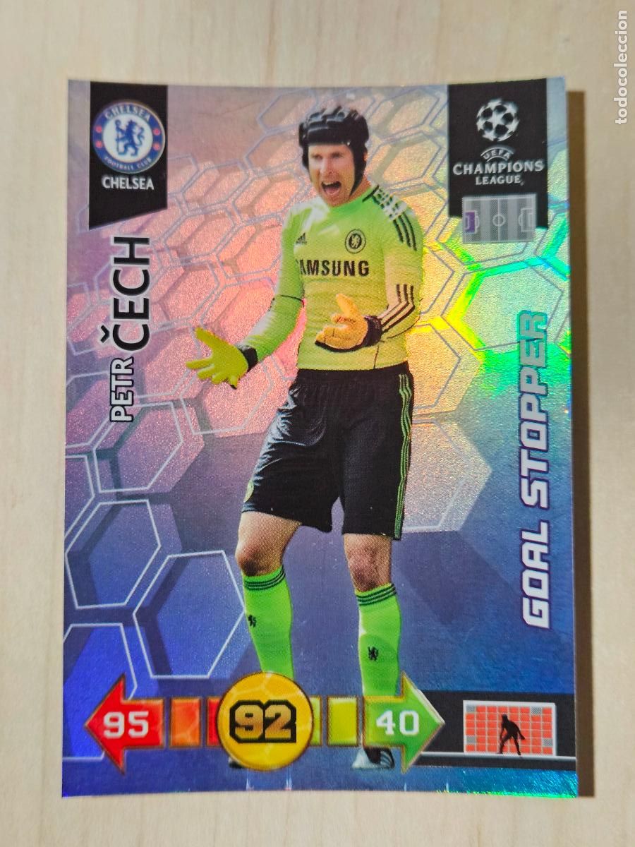 Fu&szlig;ball-Sticker: PETR CECH - GOAL STOPPER - ADRENALYN CHAMPIONS LEAGUE 2010 2011 - 10 11 - CHELSEA