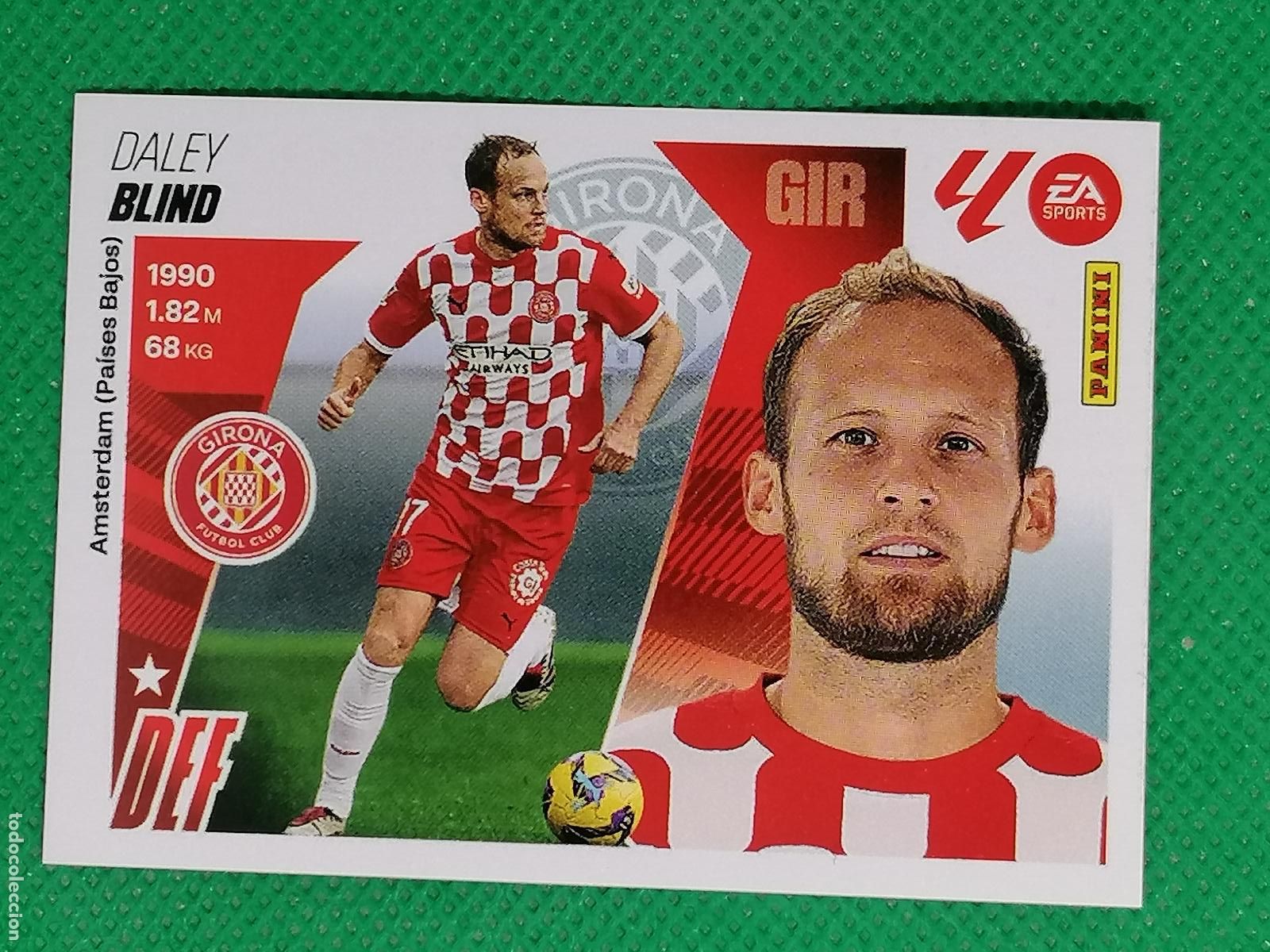 Cromos de F&uacute;tbol: 9 DALEY BLIND GIRONA ⚽ PANINI LIGA ESTE 25 26 2025 2026 ⚽