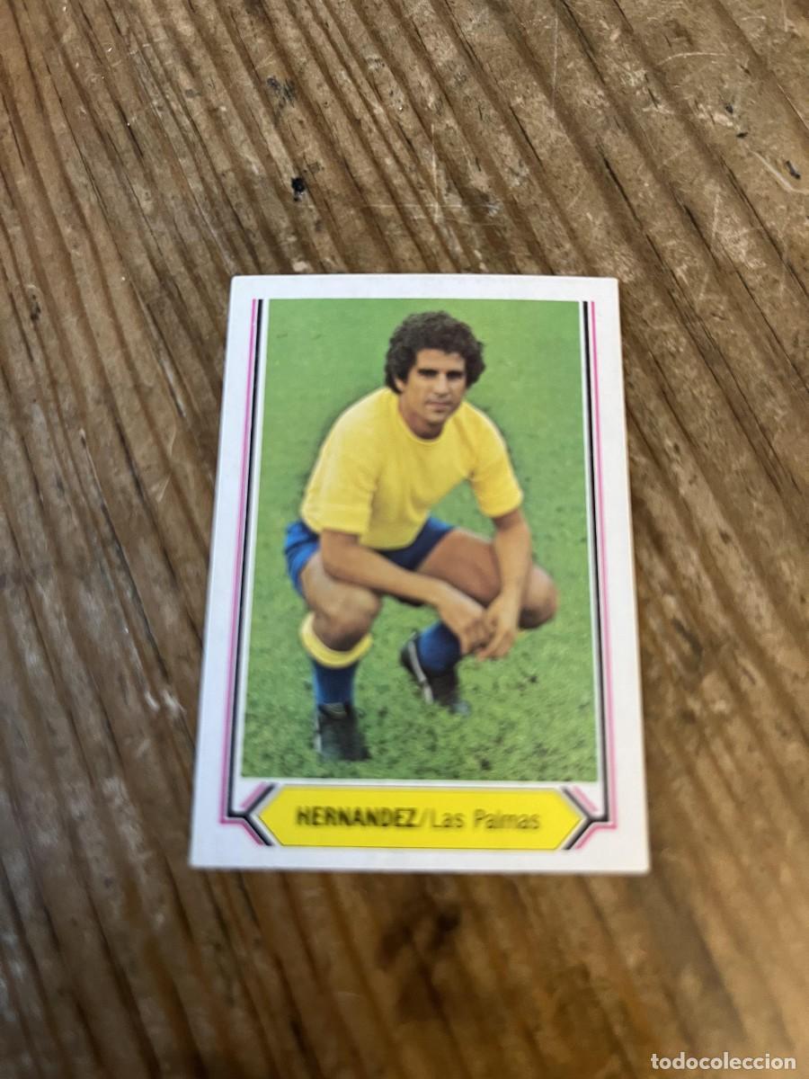 Figurine di Calcio: CROMO SIN PEGAR NUNCA PEGADO ALBUM LIGA ESTE 80 81 1980 1981 HERNANDEZ LAS PALMAS