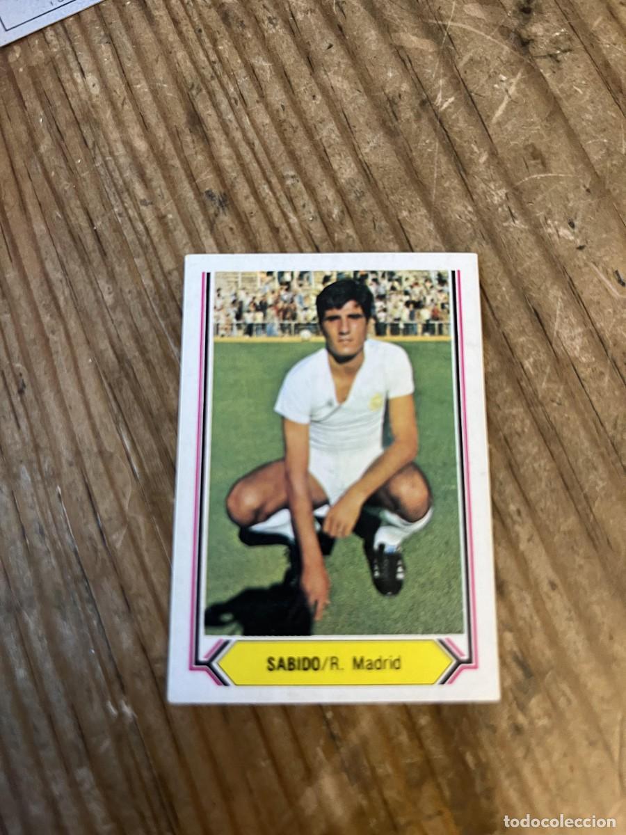 Figurine di Calcio: CROMO SIN PEGAR NUNCA PEGADO ALBUM LIGA ESTE 80 81 1980 1981 SABIDO REAL MADRID