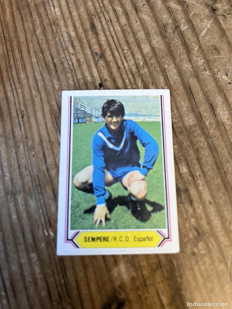 Fu&szlig;ball-Sticker: CROMO SIN PEGAR NUNCA PEGADO ALBUM LIGA ESTE 80 81 1980 1981 SEMPERE ESPANYOL ESPA&Ntilde;OL