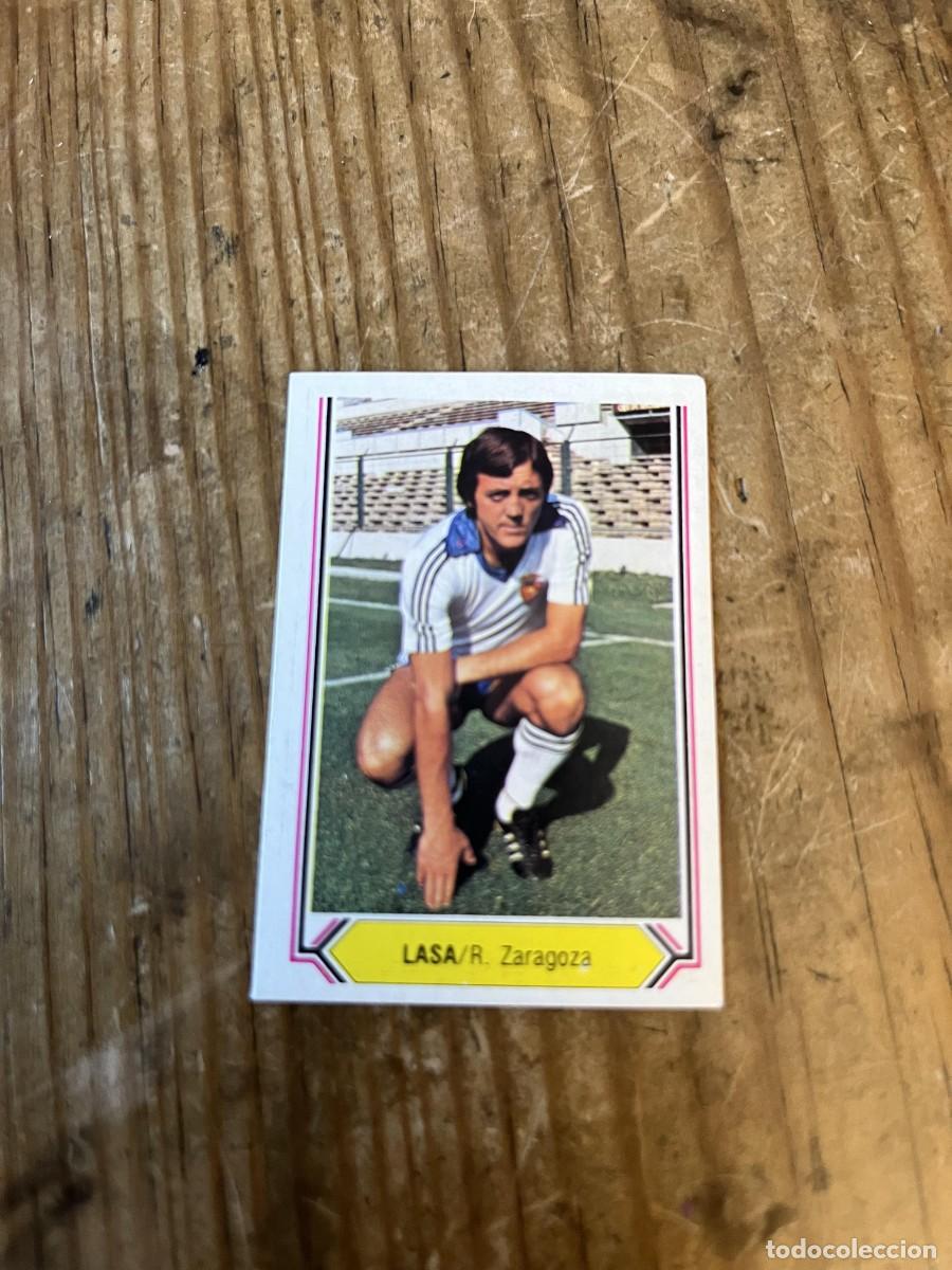 Cromos de F&uacute;tbol: CROMO SIN PEGAR NUNCA PEGADO ALBUM LIGA ESTE 80 81 1980 1981 LASA REAL ZARAGOZA