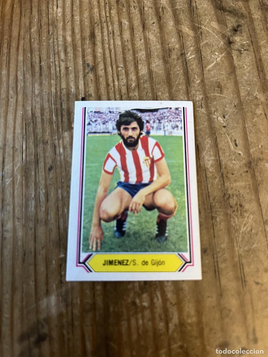 Fu&szlig;ball-Sticker: CROMO SIN PEGAR NUNCA PEGADO ALBUM LIGA ESTE 80 81 1980 1981 JIMENEZ SPORTING GIJON