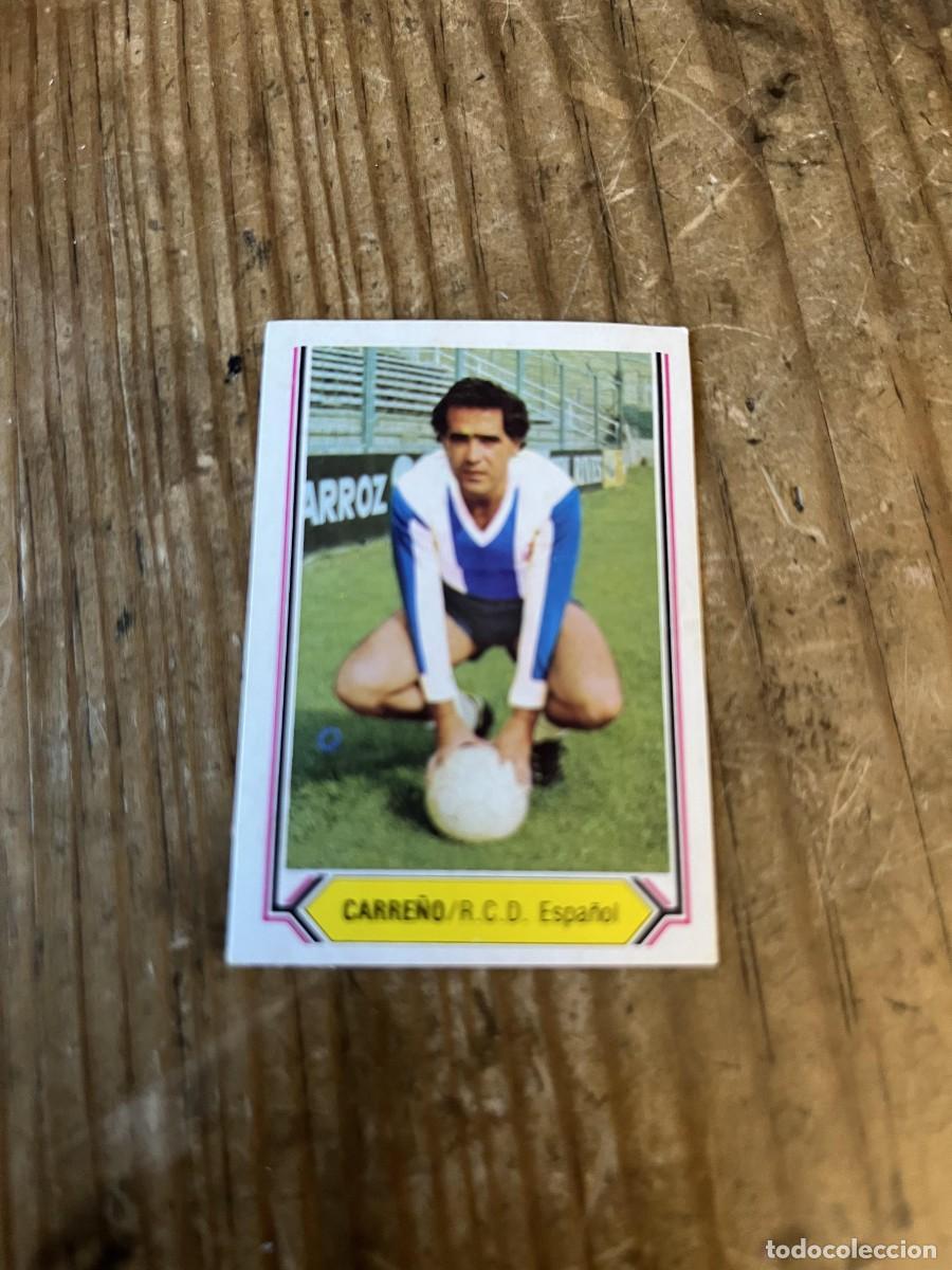 Cromos de f&uacute;tbol: CROMO ALBUM LIGA ESTE 80 81 1980 1981 ULTIMOS FICHAJES # 2 CARRE&Ntilde;O ESPANYOL ESPA&Ntilde;OL