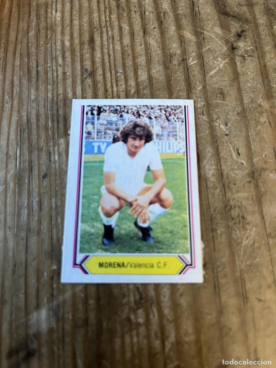 Cromos de Futebol: CROMO ALBUM LIGA ESTE 80 81 1980 1981 ULTIMOS FICHAJES # 7 MORENA VALENCIA