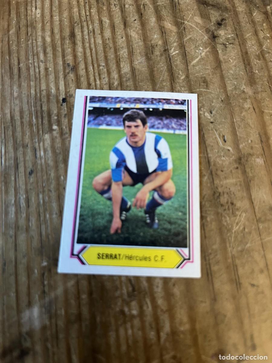 Cromos de F&uacute;tbol: CROMO ALBUM LIGA ESTE 80 81 1980 1981 ULTIMOS FICHAJES # 9 SERRAT HERCULES