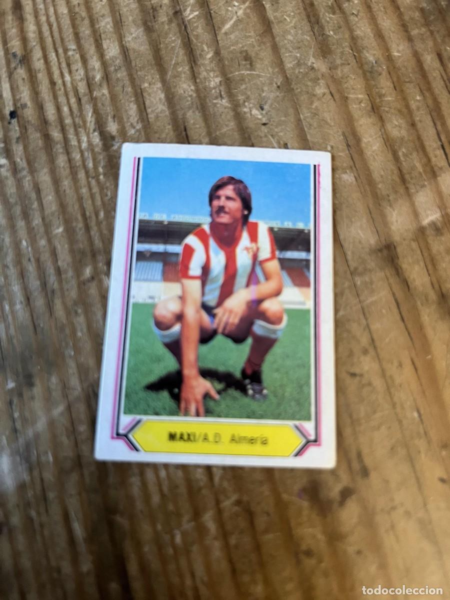 Cartes &agrave; collectionner de Football: CROMO ALBUM LIGA ESTE 80 81 1980 1981 MAXI ALMERIA