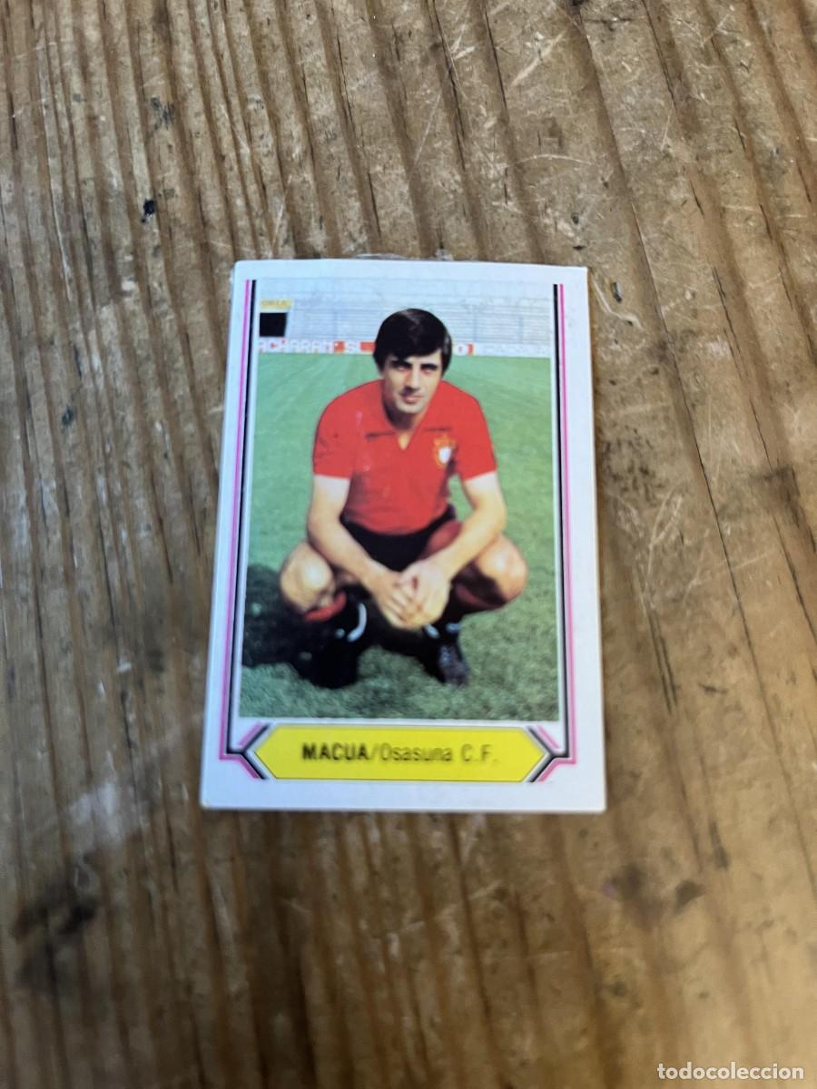 Fu&szlig;ball-Sticker: CROMO ALBUM LIGA ESTE 80 81 1980 1981 MACUA OSASUNA