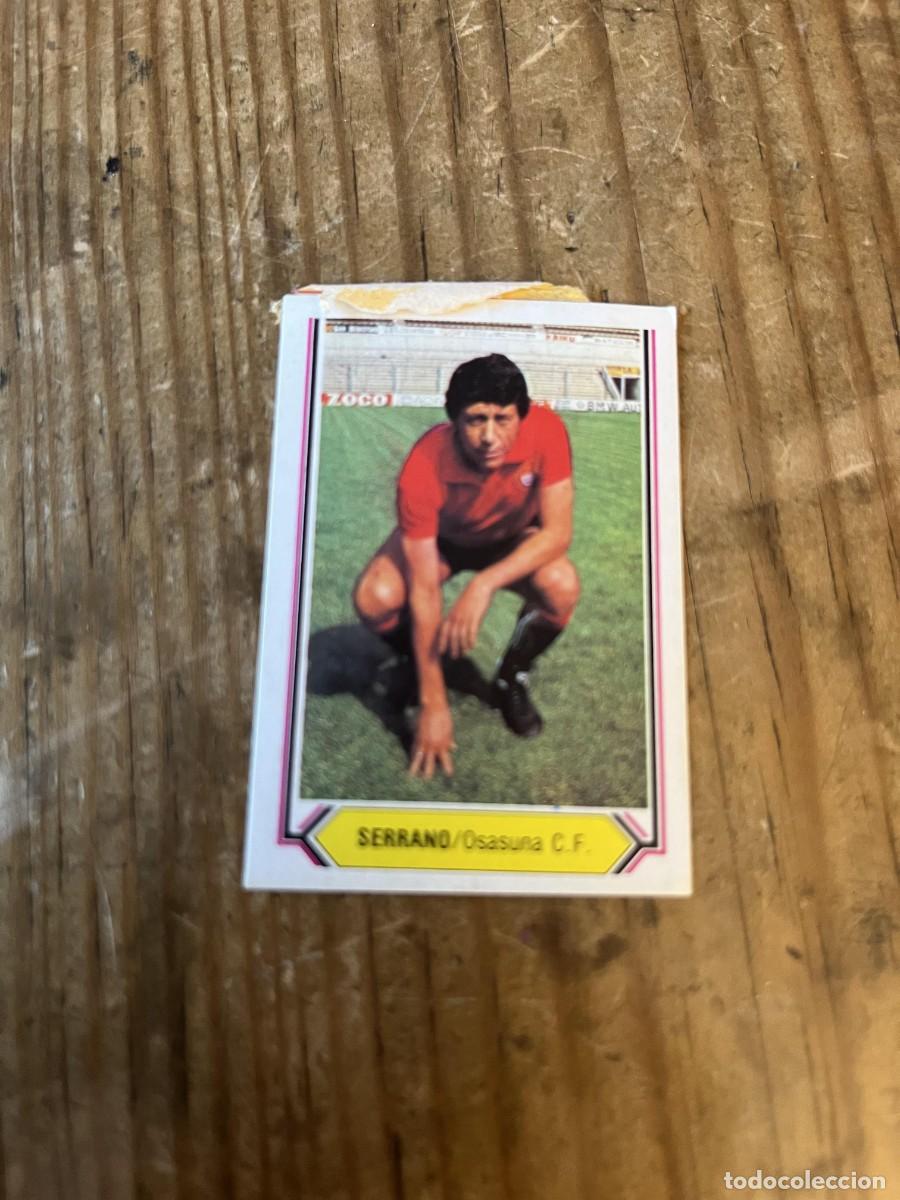 Fu&szlig;ball-Sticker: CROMO ALBUM LIGA ESTE 80 81 1980 1981 SERRANO OSASUNA
