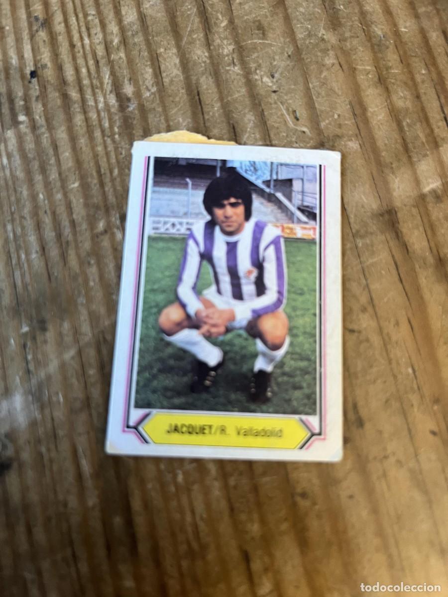 Figurine di Calcio: CROMO ALBUM LIGA ESTE 80 81 1980 1981 JACQUET REAL VALLADOLID