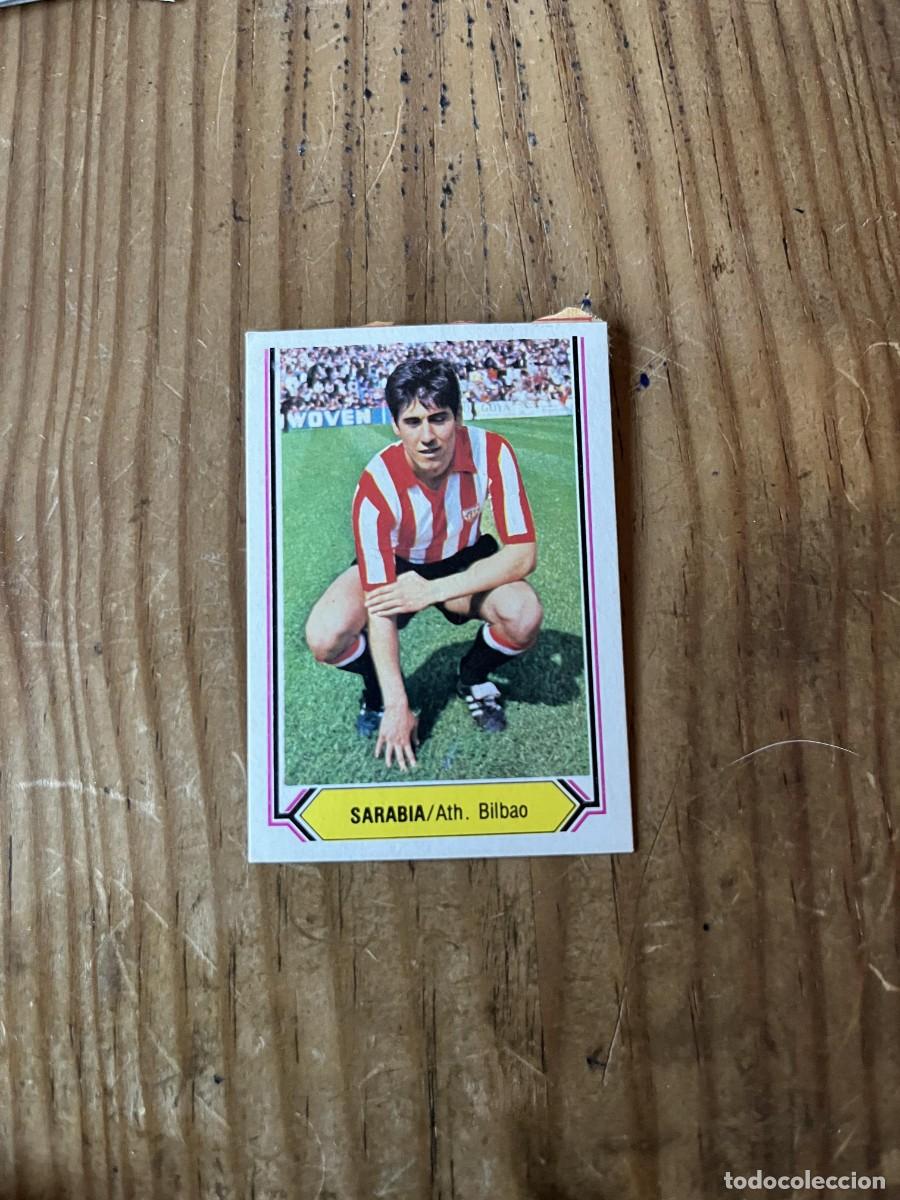 Fu&szlig;ball-Sticker: CROMO ALBUM LIGA ESTE 80 81 1980 1981 ATHLETIC BILBAO SARABIA
