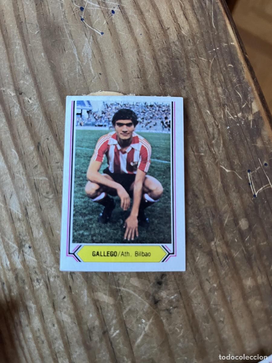 Figurine di Calcio: CROMO ALBUM LIGA ESTE 80 81 1980 1981 ATHLETIC BILBAO GALLEGO