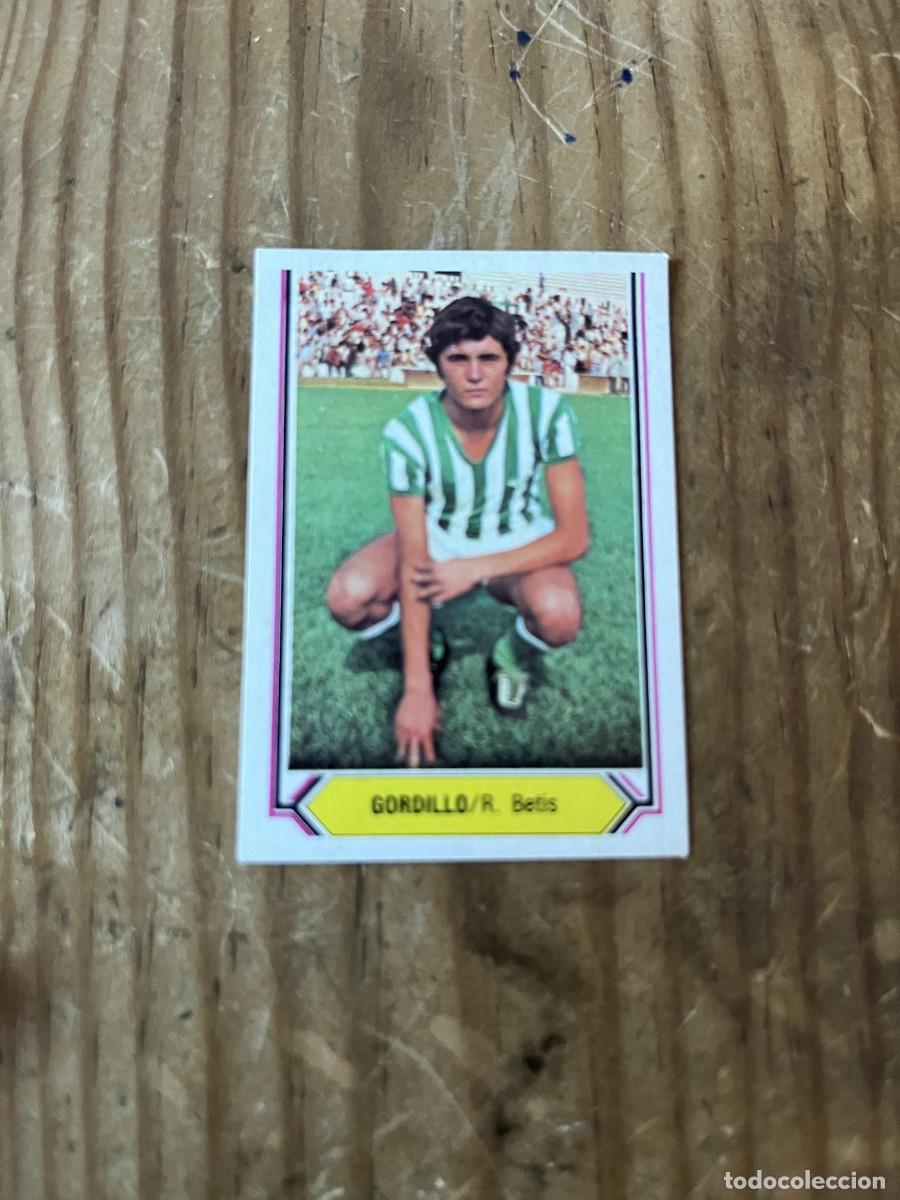 Cromos de F&uacute;tbol: CROMO ALBUM LIGA ESTE 80 81 1980 1981 REAL BETIS GORDILLO